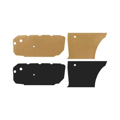 1966-67 Chevelle Water Shield 4-Piece