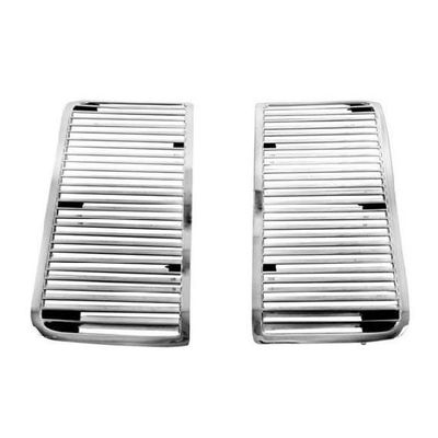 1968-69 Chevelle SS Chrome Hood Inserts - Pair