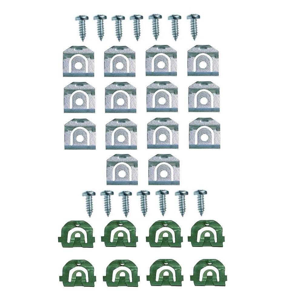 1966-67 Chevelle Conv Front Windshield Clip Kit 36 pc