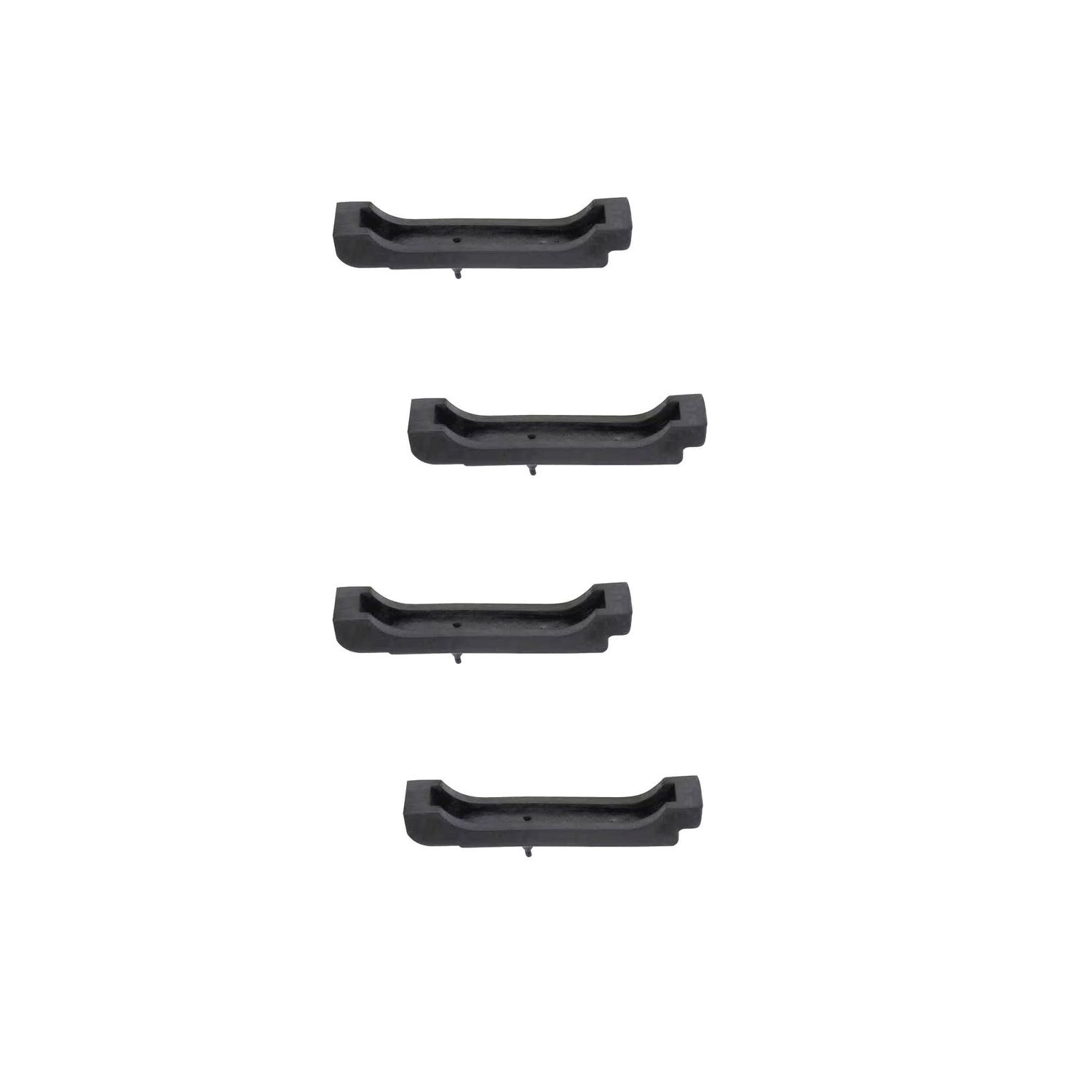 Big Block 4pc Radiator Retainer Pad (Long) 4-1/4&quot; 1970-81 Camaro / 1966-72 Chevelle 1973-80 Chevy Truck
