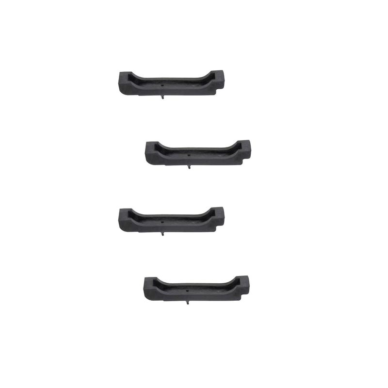 Big Block 4pc Radiator Retainer Pad (Long) 4-1/4&quot; 1970-81 Camaro / 1966-72 Chevelle 1973-80 Chevy Truck