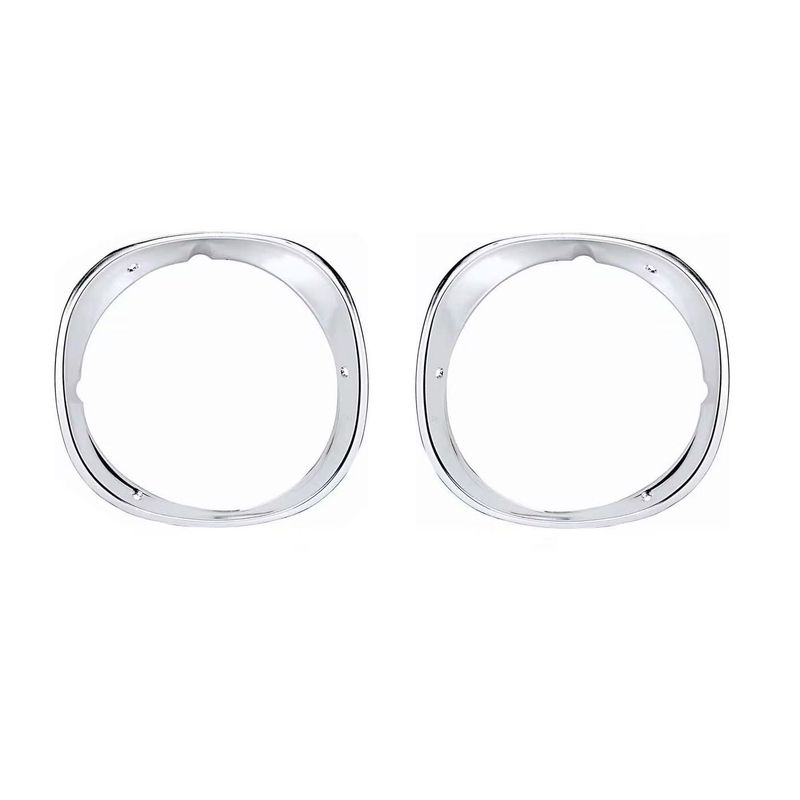 1970-73 Camaro Headlamp Bezel Pair
