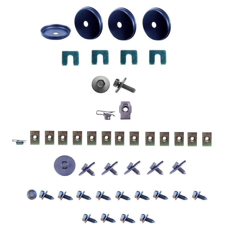 1967-69 Camaro Inner Fender Bolt Kit 46-Pc Kit