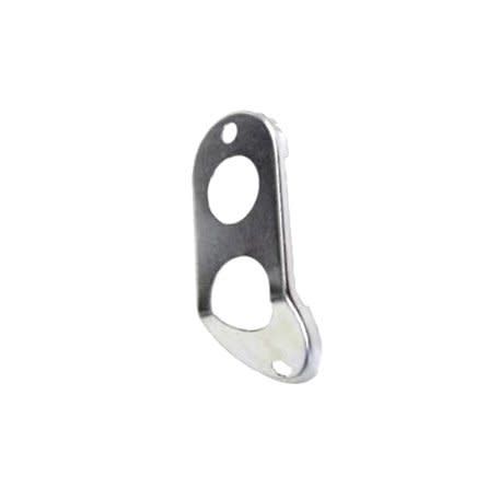 1967-69 Camaro Big Block Heater Core Cover Plate - Chrome
