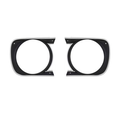 1968 Camaro Standard Headlight Bezel Kit LH &amp; RH