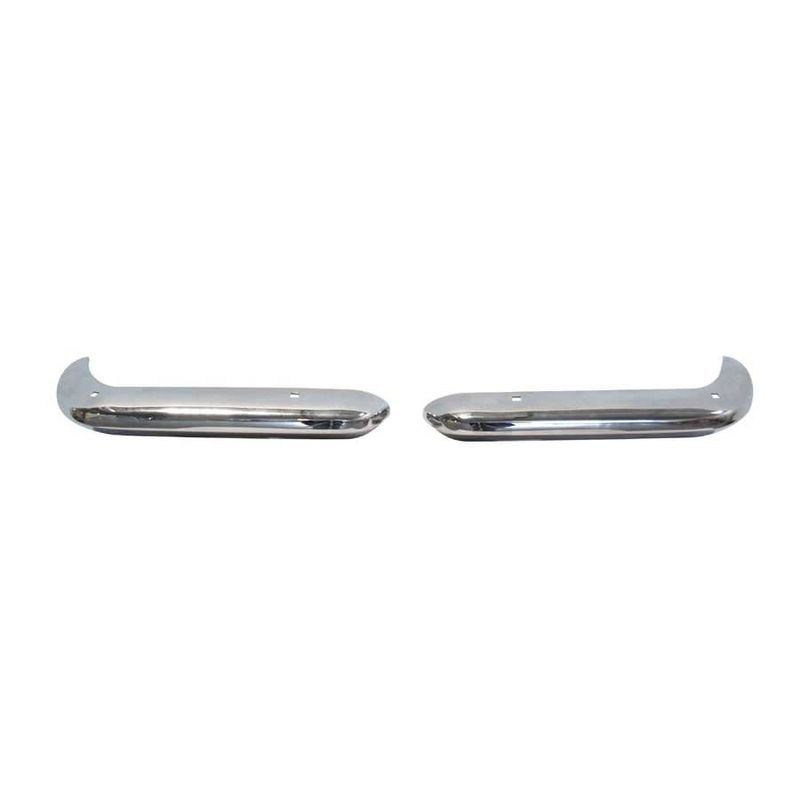 1970-73 Camaro Split Bumper Pair Chrome