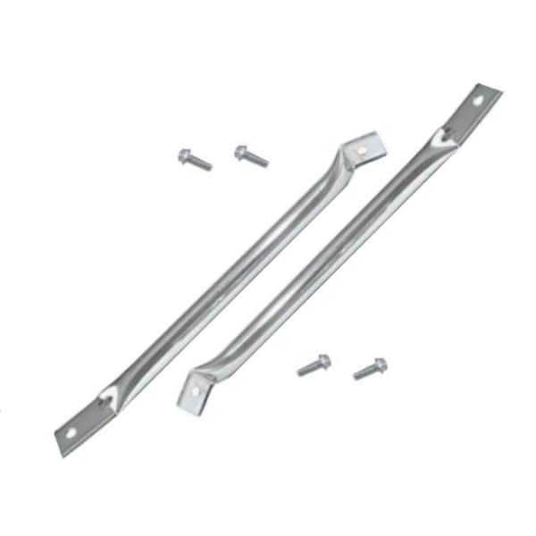 1967-69 Camaro/Firebird Fender to Radiator Bars - Chrome w/Hardware