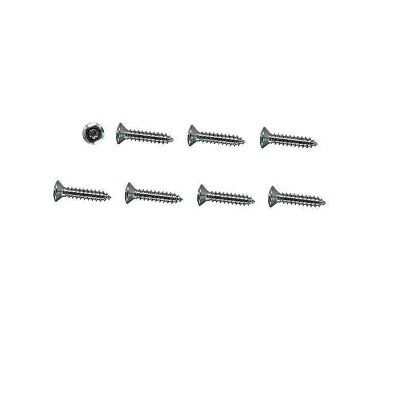 1981-87 Chevy GMC Truck, 1978-81 Camaro, Headlight Bezel Stainless Screws 8-Pc