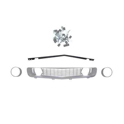 1969 Camaro Standard Grille Kit w/o Trim - Silver