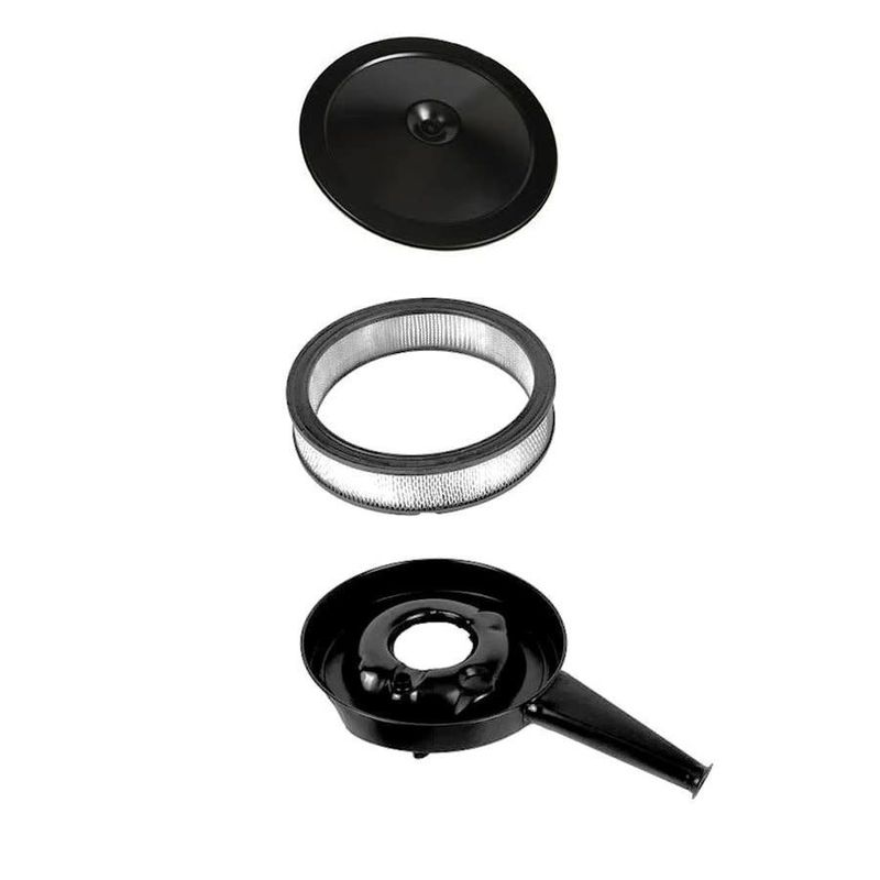 1969 Camaro Basic Cowl Induction Air Cleaner - Black Lid