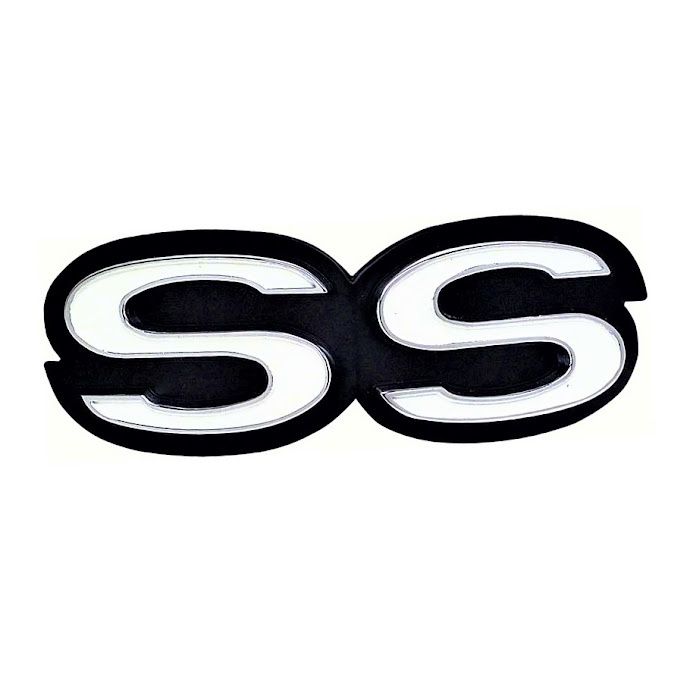 1970-73 Camaro &quot;SS&quot; Grille Emblem w/o RS