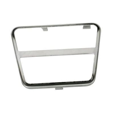 Clutch and Brake Pedal Pad Stainless Trim