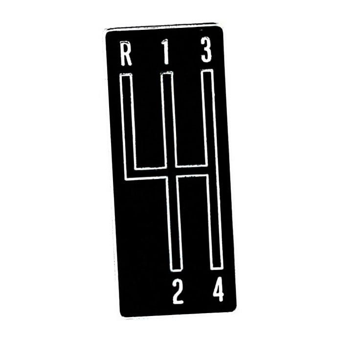 1968-69 Camaro 4-Speed Shift Pattern Indicator