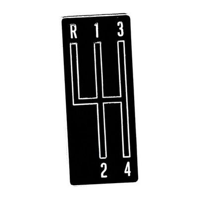 1968-69 Camaro 4-Speed Shift Pattern Indicator