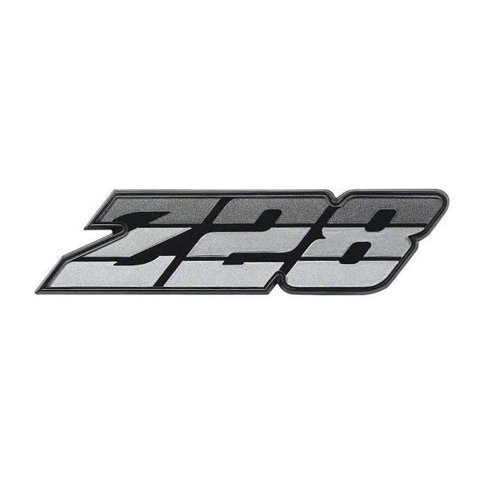 1980-81 Camaro Z28 Grille Emblem - Silver
