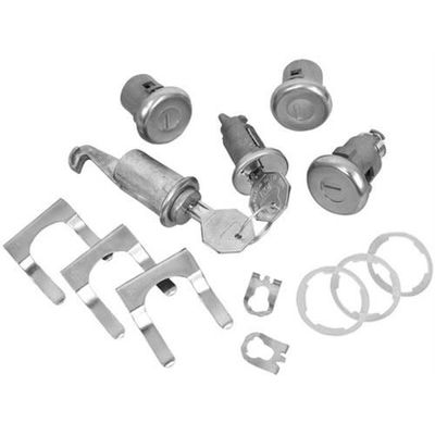 Complete Lock Set 1967 Camaro Firebird, 66-67 Chevy II Nova