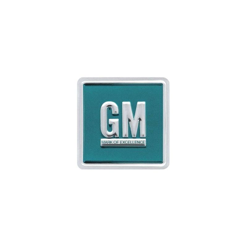 1967 GM Door Decal - AQUA