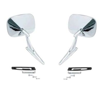 1968-69  Camaro Firebird Chevelle 68-72 Nova RH &amp; LH Door Mirror -Pair