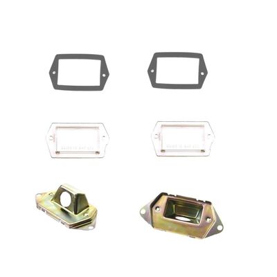 1970-73 Camaro License Lamp Kit-  Housings, Lens &amp; Gaskets
