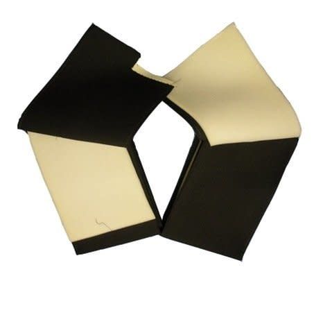 1966-72 GM 65&quot; Convertible Top Pads - Pair - Black