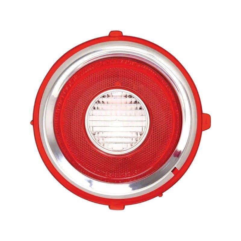 1972-73 Camaro Back-up Lens w/o Chrome Ring LH