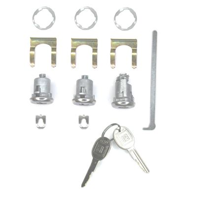 1969 Camaro/Firebird Door and Trunk lock Set