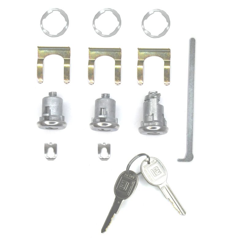 1969 Camaro/Firebird Door and Trunk lock Set