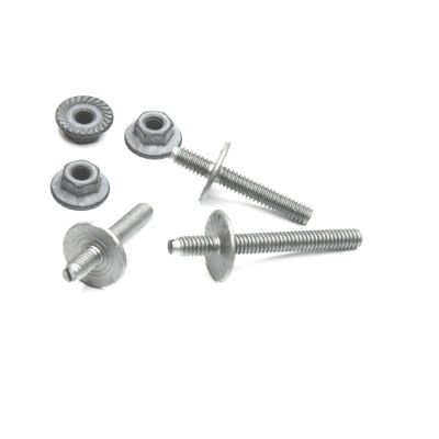 1967-69  Camaro/Firebird Quarter Track Hardware 6-Pc (Does one Quarter Glass)