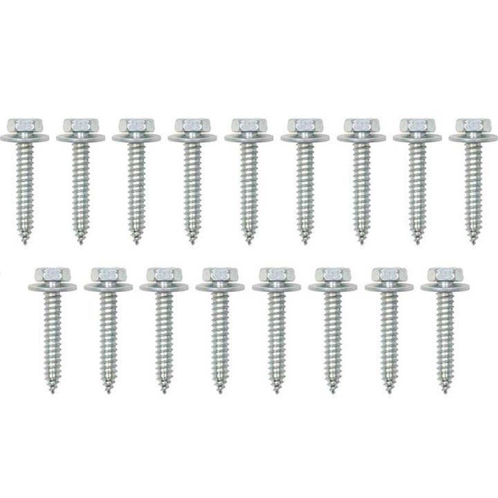 1967-69 Camaro Firebird Tack Strip Hardware Kit 17-Pc