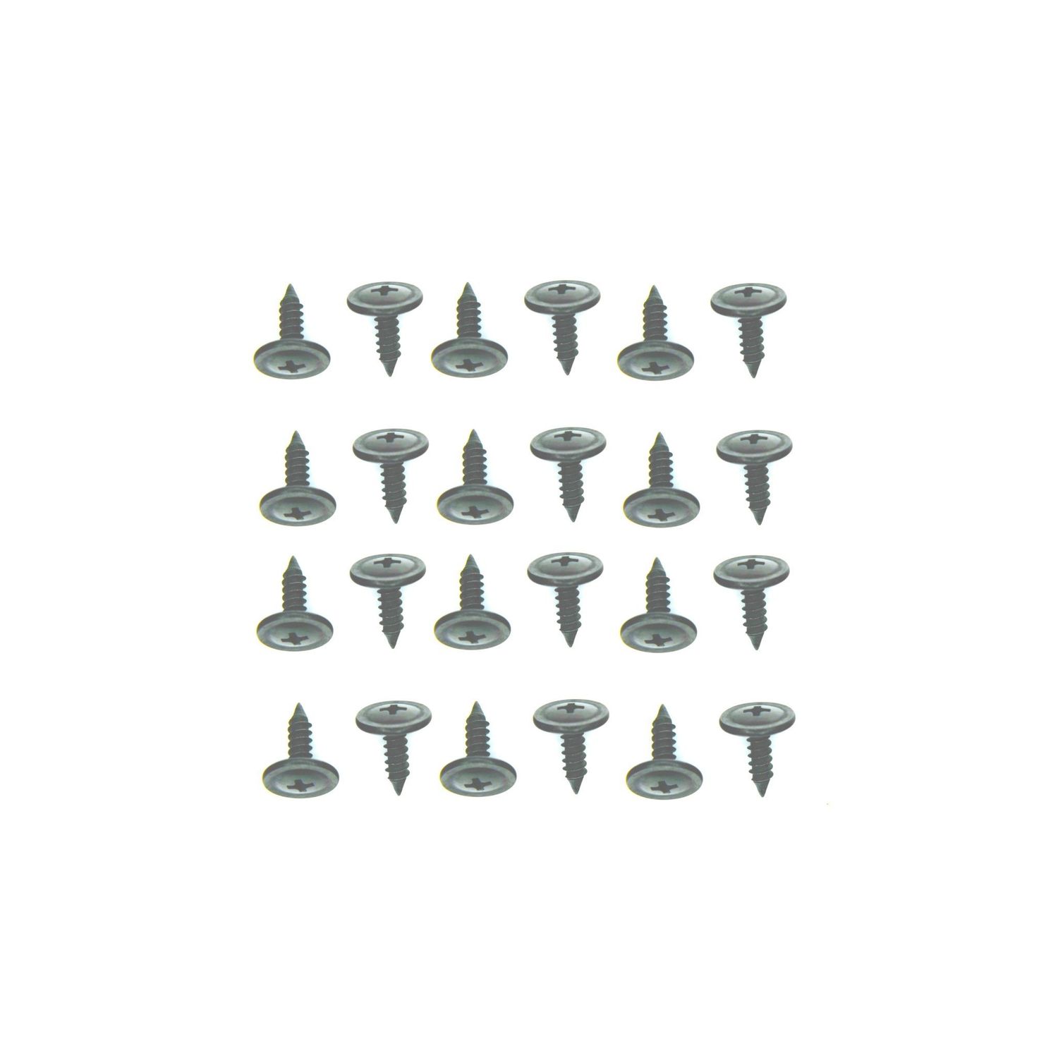 1967-69 Camaro Firebird Roof Rail Molding Screw Kit - 24 Pc