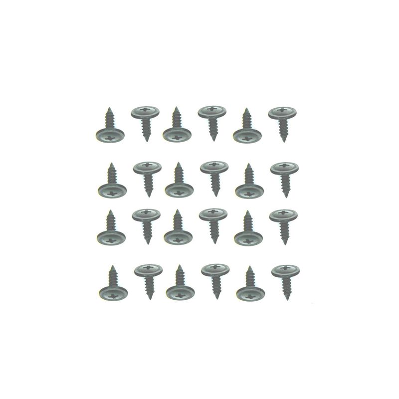 1967-69 Camaro Firebird Roof Rail Molding Screw Kit - 24 Pc