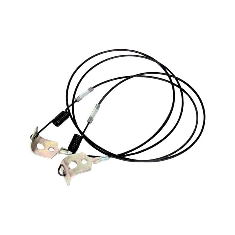 1967-69 Camaro Firebird Convertible Hold Down Cables - Pair