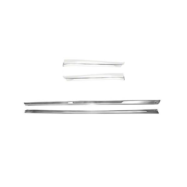 1968 Camaro Door Ledge Molding 4-Piece Kit Convertible