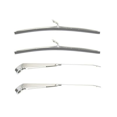1967-69 Camaro /1964-67 Chevelle / Coupe Wiper Arm &amp; Blade 4pc Kit