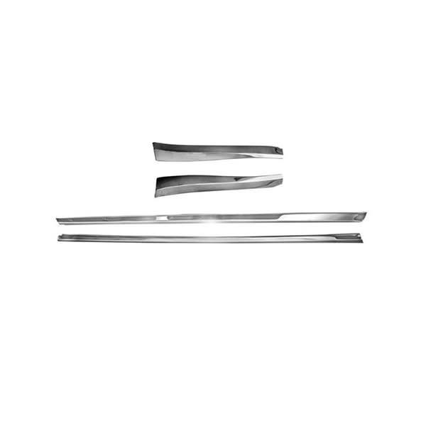 1968 Camaro Door Ledge Molding 4-Piece Kit Coupe