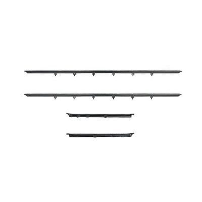 1968-69 Camaro Firebird 4-pc Outer Window Felts - Flat Bead