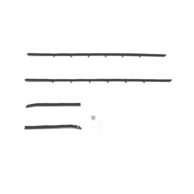 1968-69 Camaro/Firebird Conv 4-Pc OE Outer Window Felts Round Bead