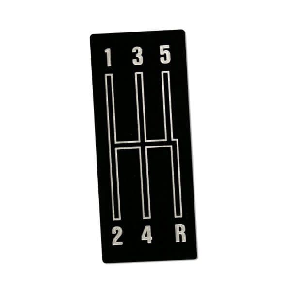 1968-69 Camaro 5-Speed Shift plate Indicator
