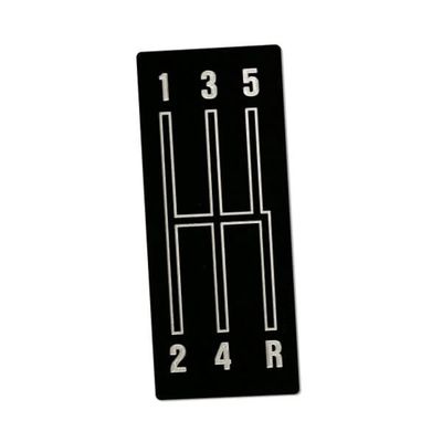 1968-69 Camaro 5-Speed Shift plate Indicator