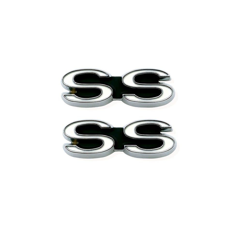 1968 Camaro SS Fender Emblems Pair