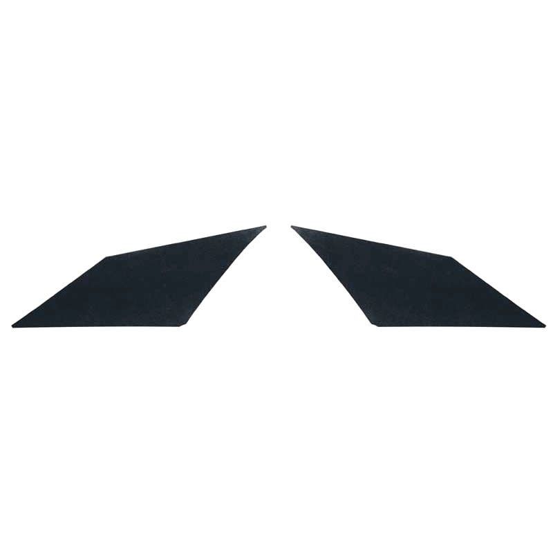 1968-69 Camaro Firebird Covered Sail Panels - Black