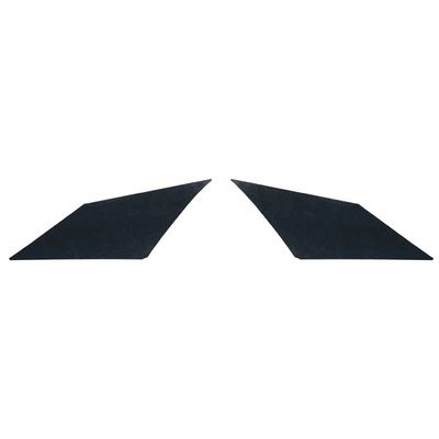 1968-69 Camaro Firebird Covered Sail Panels - Black