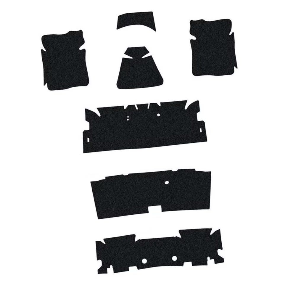 1970-81  Camaro Firebird Carpet  Sound Deadener 7pc Kit