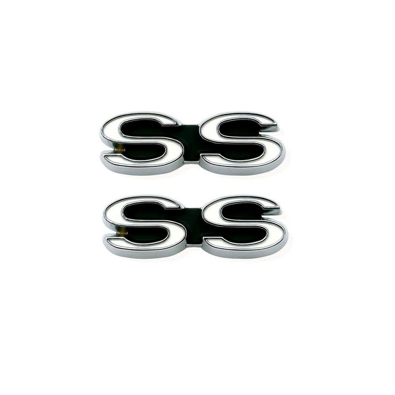 1968 Camaro SS Fender Emblems Pair
