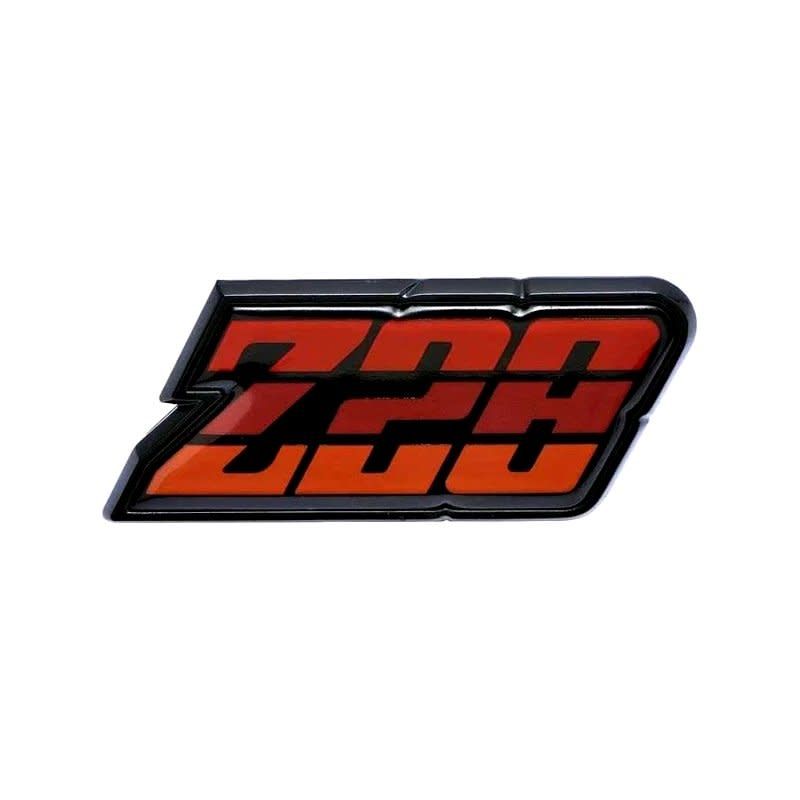 1980-81 Camaro Fuel Door Emblem - RED