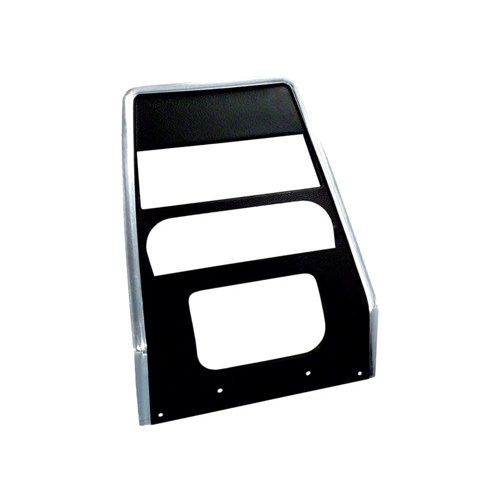 1967-68 Camaro/ Firebird Center Dash Panel w/o AC- Black