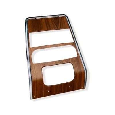 1968 Camaro Center Dash Panel w/o AC -Walnut