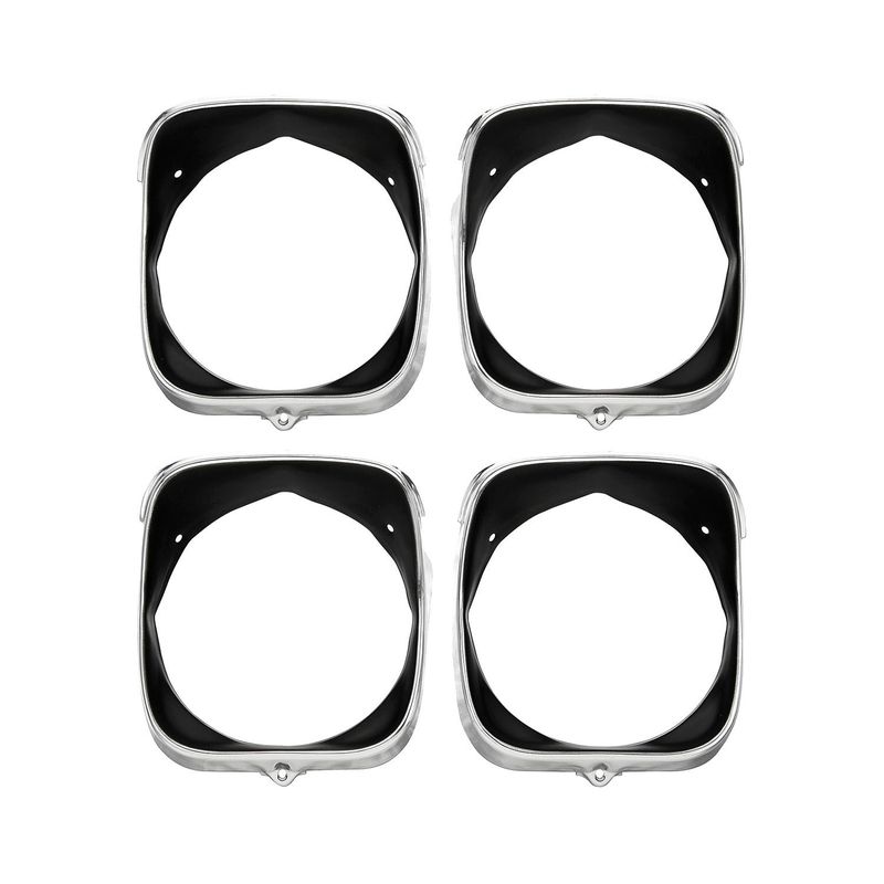 1969 Chevelle Headlight Bezel Set of 4