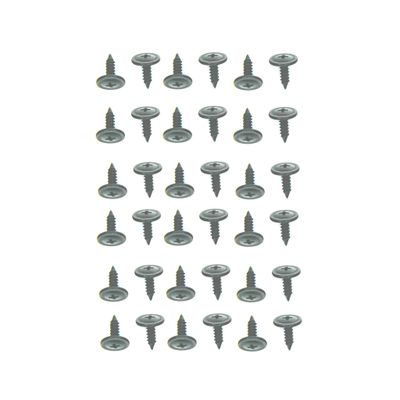 1970-81 Camaro Firebird, 1964-72 Chevelle Roof Rail Molding Screw Kit 36-Pc