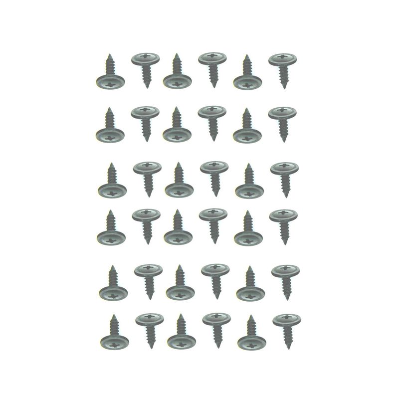 1970-81 Camaro Firebird, 1964-72 Chevelle Roof Rail Molding Screw Kit 36-Pc